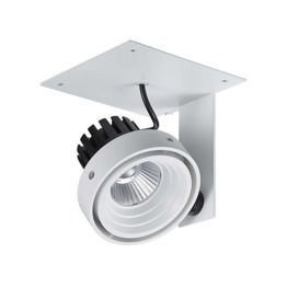 Italux Patrizio biało-czarny 4000K Lampa Sufitowa