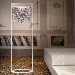 MASIERO Ola STL2 Lamap Stojąca biała