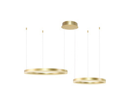 Azzardo Halo AZ4979 Lampa wisząca 80+60 CCT + REMOTE CONTROL