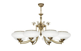 Żyrandol Kutek Casamia CAS-ZW-8(P) Patyna