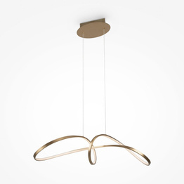Curve lampa wisząca złoty (MOD156PL-L52G4K) - Maytoni