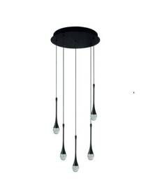 Oprawa Wisząca Dalma 5 AZ6007 Czarna