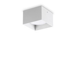 Ideal Lux Spike Pl1 Square Bianco Plafon 317489