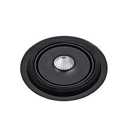 Azzardo Boston 1 Round Wpust LED AZ3470 Czarny