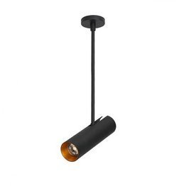 Reflektor sufitowy Azzardo Lens Round AZ3518 Czarno-złoty