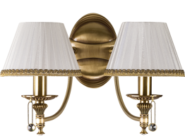 Ekskluzywna lampa ścienna Kutek Nico NIC-K-2(P/A) Patyna