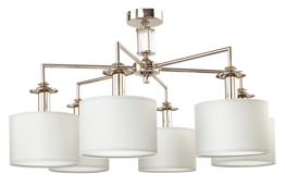 Lampa sufitowa Kutek Mood Artu ART-PL-6(N) nikiel