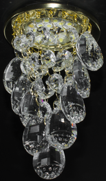 Lampa Sufitowa Elem Oczko 0-3224 ZŁOTO