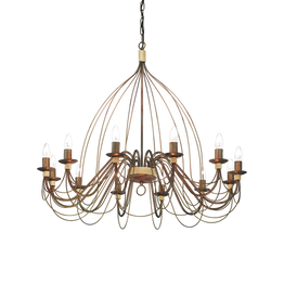 Lampa Wisząca Ideal Lux Corte Sp12 Ruggine 097671