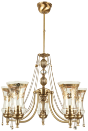 Luksusowy Żyrandol Kutek Nico NIC-ZW-5(P)