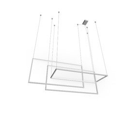 Azzardo Metric Lampa wisząca biała