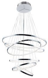 Azzardo Wheel 6 Lampa wisząca chromowa