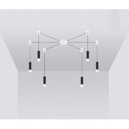 Żyrandol Biały Azzardo Ziko AZ3409+6xAZ2679+6xAZ3117