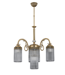 Lampa wisząca Kutek Fiore FIO-ZW-3+1(P)