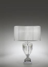 ITALAMP 8075/P Lampka kość słoniowa/złoty