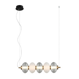 Zwis Italux Testa Czarny PND-84938-4-BK