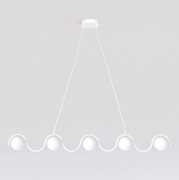 Lampa Wisząca Emibig Sinus Wh Opal (1583/5)