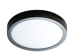 Lampa Sufitowa Czarna Azzardo Malta R 23 AZ4239