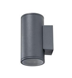 Azzardo Joe Wall 2 AZ3319 Kinkiet ciemno szary zewnętrzny