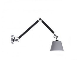 Azzardo Zyta S  Kinkiet Szary AZ1844+AZ2601