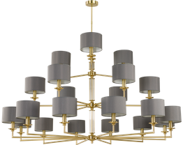 Lampa Wisząca ART-ZW-12+6+3(ZM) Kutek Mood Artu