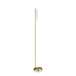Lampa Podłogowa Ideal Lux Ping Pong Pt4 Ottone 328324