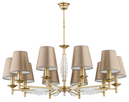 Lampa wisząca Kutek Fellino FEL-ZW-10(P/A) Patyna