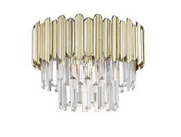 Lampa Sufitowa Złota Zuma Line Gladius C0535-05B-F4J7