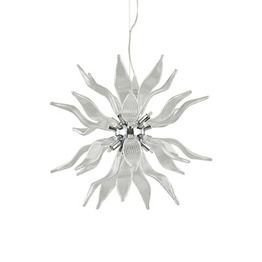 Ideal Lux Leaves SP 8 Zwis biały