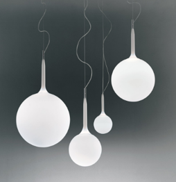 Nowoczesna lampa wisząca Artemide Castore 1045110a