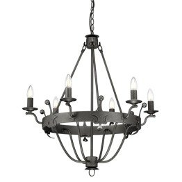 Elstead Lighting Windsor WINDSOR6-GR Lampa wisząca