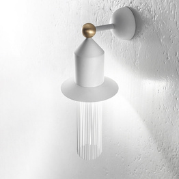 Nowoczesny Włoski Kinkiet Masiero Nappe APP N2