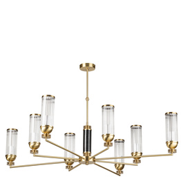 Lampa wisząca Kutek Żyrandol IZA-ZW-4+4(P/1)T Izano