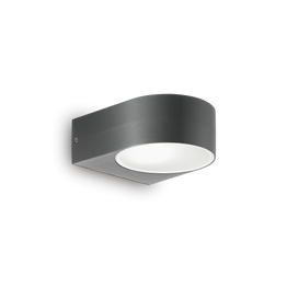 Kinkiet Zewnętrzny Ideal Lux Iko Ap1 Antracite 018515