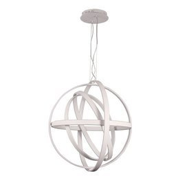 Lampa Wisząca Duża Kula Milagro Copernicus 180 W Led Biała ML6154