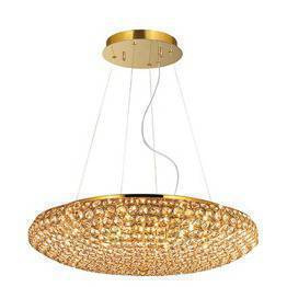 Lampa Ideal Lux KING SP12 złoto