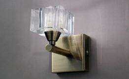 Kinkiet Mantra Cuadrax Antique Brass 1102