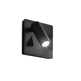 Lampa Ścienna Ideal Lux Lite Ap Nero 250113