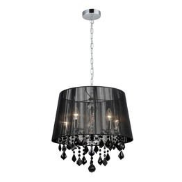 Italux Cornelia MDM-2572/5 BK Lampa Wisząca