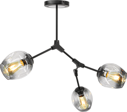 Żyrandol Elem Boston 1962/3 BLACK - BL