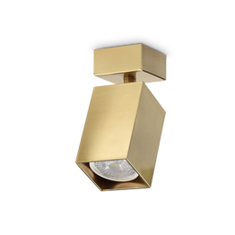 Lampa Ścienna Ideal Lux Dynamite Ap1 Square Ottone 371214