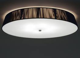 Leucos LILITH PL 70 Lampa Sufitowa 71 cm mokka