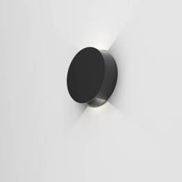 Lampa ścienna zewnętrzna Ledpoint AQform 26545-M930-W1-00-12 Czarna up&down