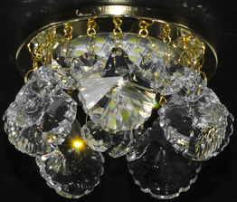 Plafon Elem Oczko 0-3213 ZŁOTO