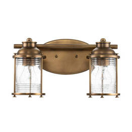 Ashland Bay QN-ASHLANDBAY2-NBR-BATH Ścienna lampa Elstead Lighting