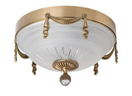 Plafoniera Kutek Baccara BAC-PLM-3(P)300 Patyna