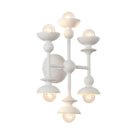 Lampa Ścienna Alora Mood Qn-Cadence-6Wb-Wht