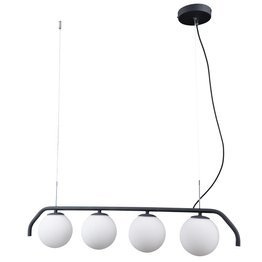 Nowoczesna Lampa wisząca Italux Carimi białe kule