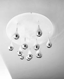 Lampade Italiane PIOGGIA LS 1045/40P chrom 40 cm Lampa Sufitowa