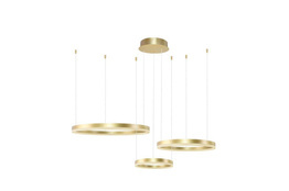 Azzardo Halo AZ4973 Lampa wisząca 80+60+40 CCT + REMOTE CONTROL